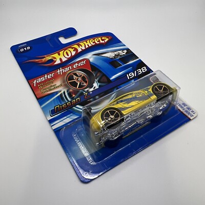2006 Hot Wheels FTE Faster Than Ever Nissan Z Yellow First