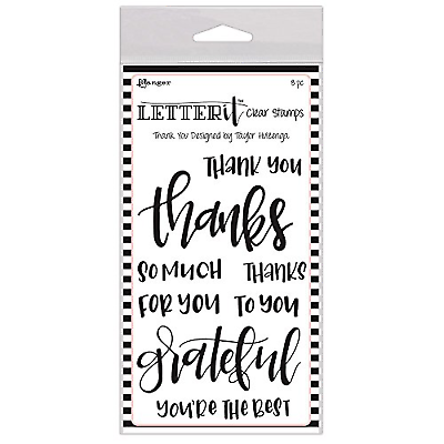 RANGER THANK YOU LETTER IT CLEAR STAMPS