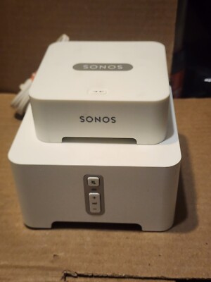 Sonos CONNECT with Cables Bundle & SONOS Bridge Excellent Condition - Free-ship