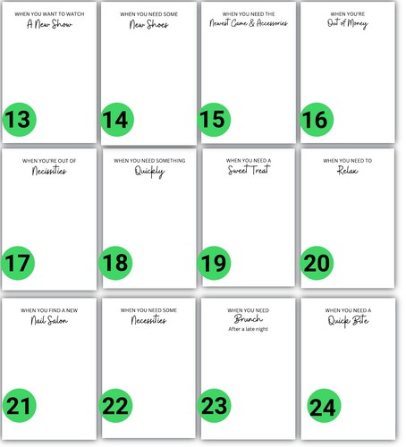 College Geschenkkartenbuch | Geschenkkartenetui | Schülergeschenk - Bild 8 von 12