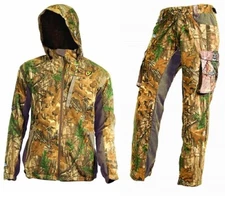 Scent Blocker Protec Camo Hunting Suit Jacket & Pant, RTX, Medium MSRP $320