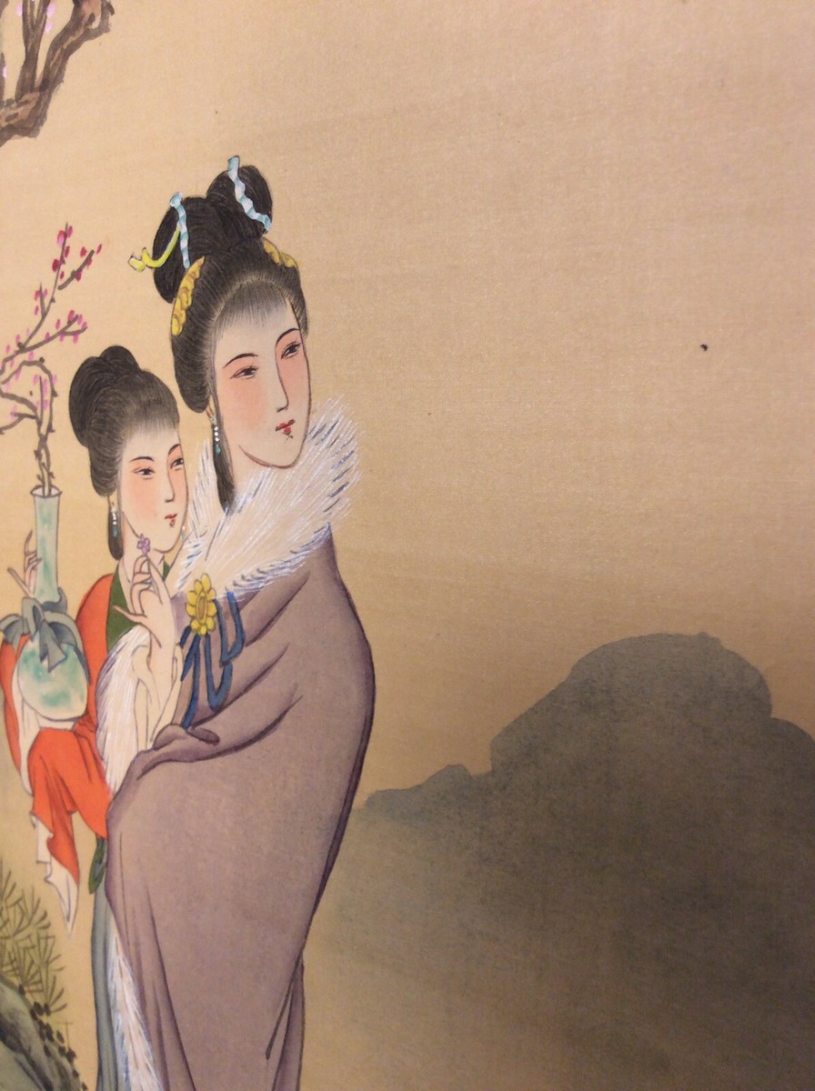 Chinese antique Fine Art Hand Painting 16