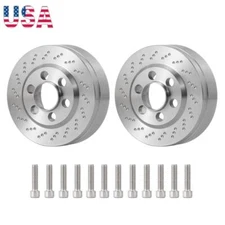2.2" Counterweight Wheel Hub Adapter Balance Weight for 1/10 TRX4 Axial SCX10