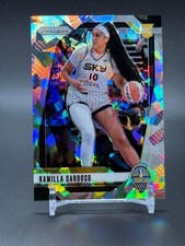 2024 Panini Prizm WNBA Cracked Ice #93 KAMILLA CARDOSO Chicago Sky RC