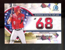 2023 Bowman Chrome Brady House #BTP-68  Scouts Top 100 Atomic Refractor  /150