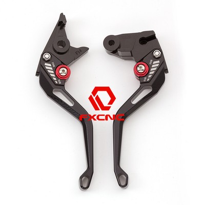 CNC 3D Fringe Brake Clutch Levers Fit THRUXTON R 2016-2019 DAYTONA 675 R 11-2017