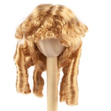 Golden Strawberry Monique Synthetic Mohair Breanna 7"-8" Doll Wig