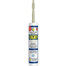 CT1 Sealant Waterproof Adhesive Metal Wood Plastic Glass Concrete ALL COLOURS !!