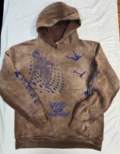 Groove Theory Hoodie (brown)Size Small