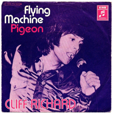 Cliff Richard - Flying Machine / Pigeon / Single von 1971