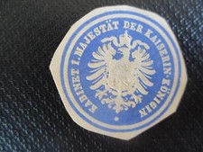 (1656) Seal Stamp - Cabinet of Her Majesty the Empress Queen
