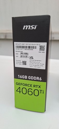 GPU MSI RTX 4060 Ti Ventus 2x OC 16gb - Afbeelding 2 van 8