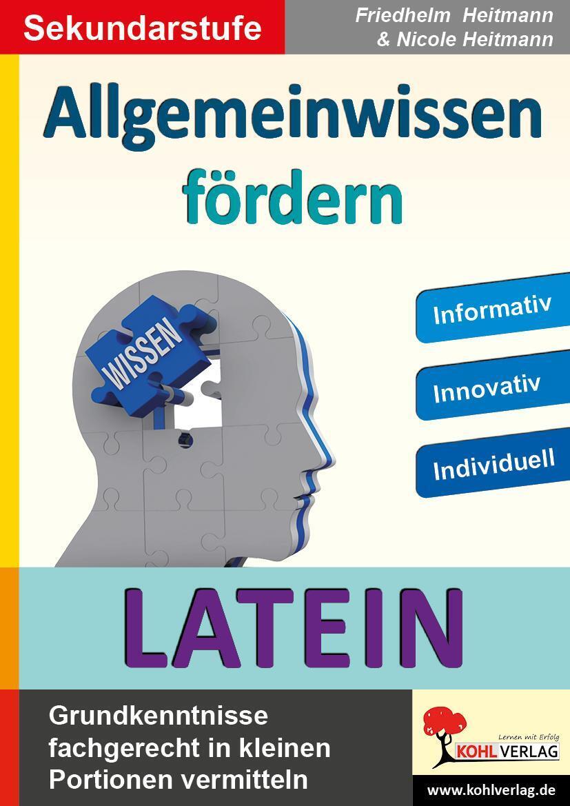 Thumbnail - Friedhelm Heitmann (u. A.) | Allgemeinwissen Fördern Latein |