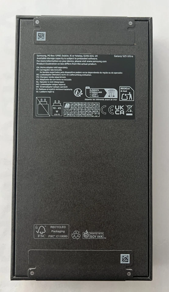 Samsung Galaxy S25 Ultra 512GB / 12GB RAM, Titanium Black - Neu OVP - Bild 2 von 4