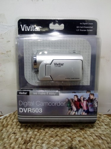 Vivitar Digital Camcorder DVR503 4X ZOOM - Picture 2 of 10