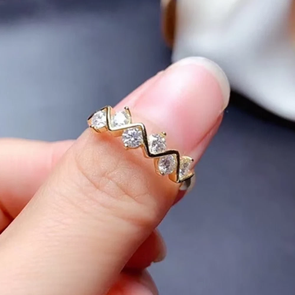 6 stone 2024 eternity ring