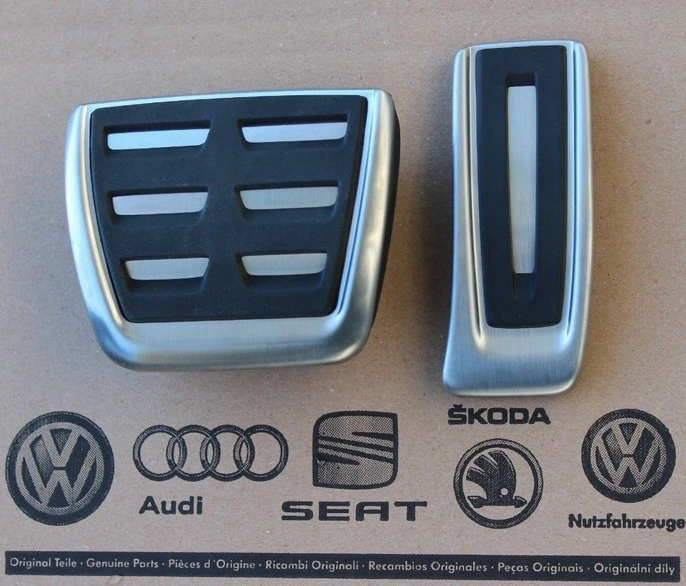 original Audi A4 F4 S-Line S4 RS4 right hand drive pedal pads caps RHD A5 S5 RS5 - Bild 1 von 1