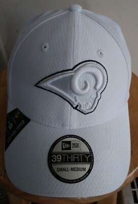 White Rams Hat Los Angeles NFL 3930 