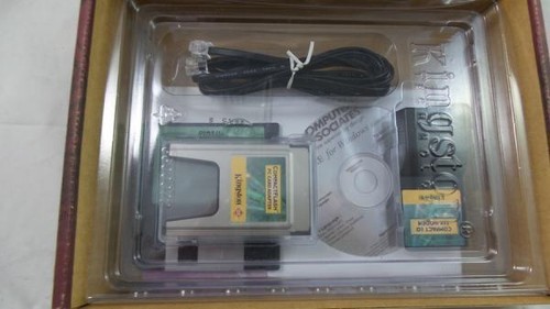 Vintage Kingston DataRX 56K CF CompactFlash Modem with PC Card Adapter (CIO56K) - 第 1/3 張圖片