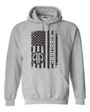 Army Airborne Flag Military Unisex Hooded Sweatshirt Hoodie 274