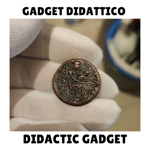 Trifollaro Roger I on horse left Virgin on throne holds the Child