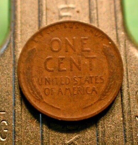1933-P Lincoln Wheat Cent 1c with Woodie Surface Errors. (#7092) - Picture 2 of 2