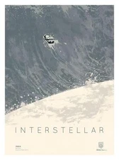 INTERSTELLAR 12x16 Original Promo Movie Poster 2014 AMC IMAX Christopher Nolan C