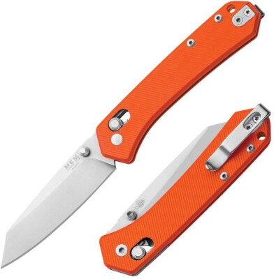 MKM-Maniago Knife Makers Folding Knife 2.88'' MagnaCut Steel Blade G10 Handle