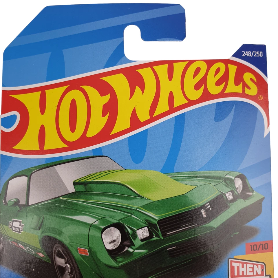 Hot Wheels 81 CAMARO Street Then and Now Car GREEN 248/250 2021 NEW Sent In Box - Image 2 of 4