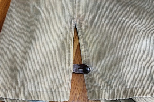 Vintage Tan Corduroy Fleece Lined Button Up Long Coat Women's XL/1X 49" - Picture 14 of 15