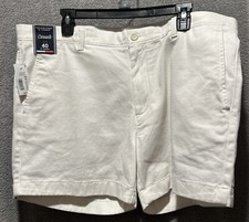 NWT Roundtree  Yorke Men  s Casuals Shorts Size 40 - Straight Fit - Flat - 49.50