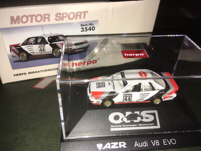 Audi V8 Evolution, DTM 1991, Nr. 44, Jelinski, PVC-Box und OVP