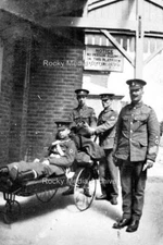 Krw-36 Netley Military Hospital R.A.M.C. Railway Station, Hampshire. Photo