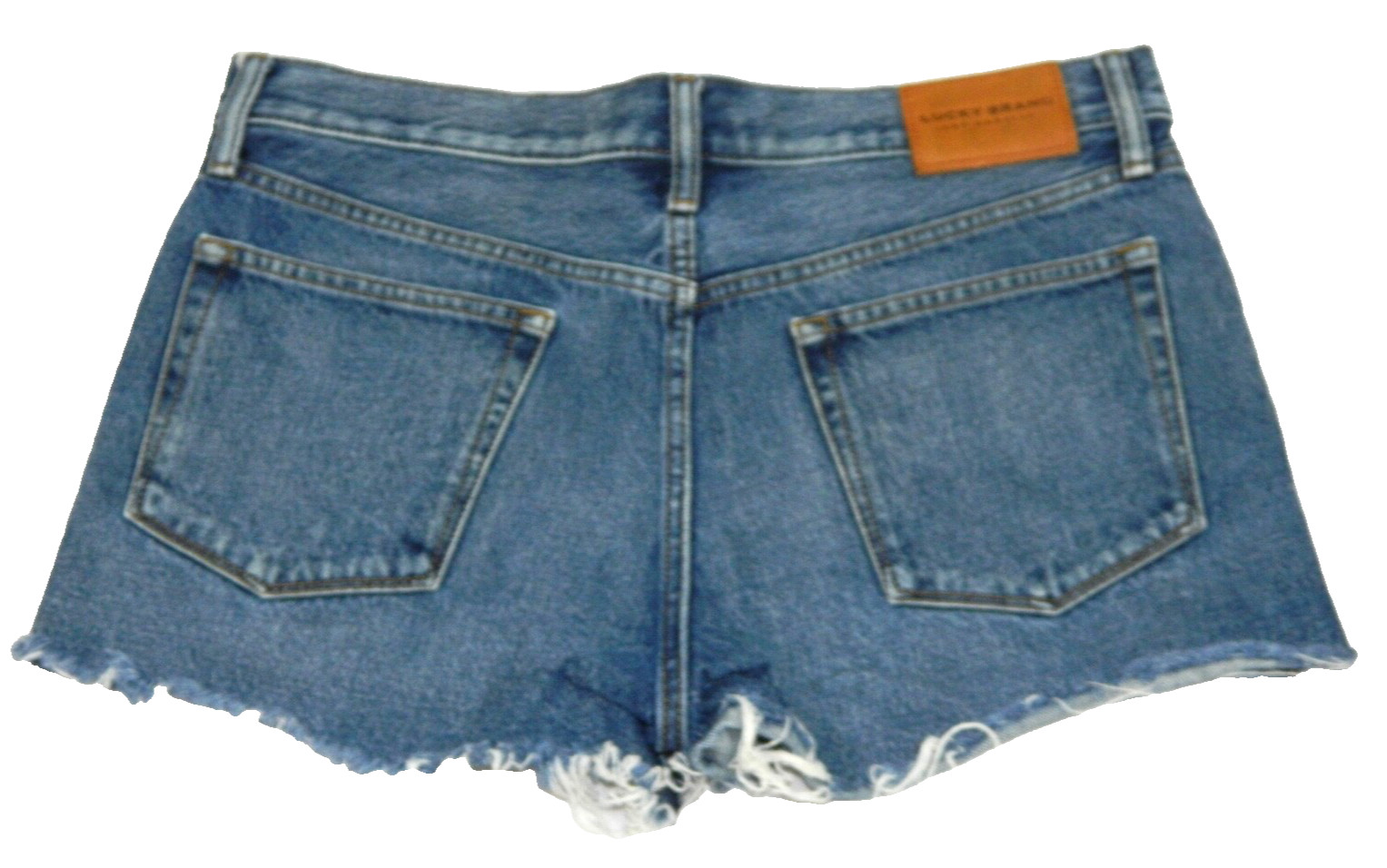 Women's Lucky Shorts Premium Denim Mid Rise Cut Off Tag 10/30 measured Size 31