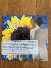 CHINA CRISIS - BLACK MAN RAY 1996 UK CD PROMO CARD SLEEVE - EXCELLENT