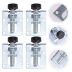 4Pc Chair Leg Floor Protectors Adjustable Table Leg