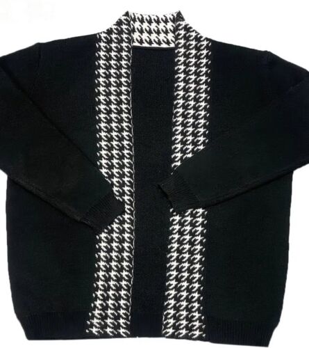 Mens Cardigan Sweater Jacket Coat Outwear Knit Casual Long Sleeve Winter Big 6XL