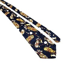 Studio 890 Mens Necktie Golf Bag Game Clubs Balls Novelty Sport Dad Gift Office