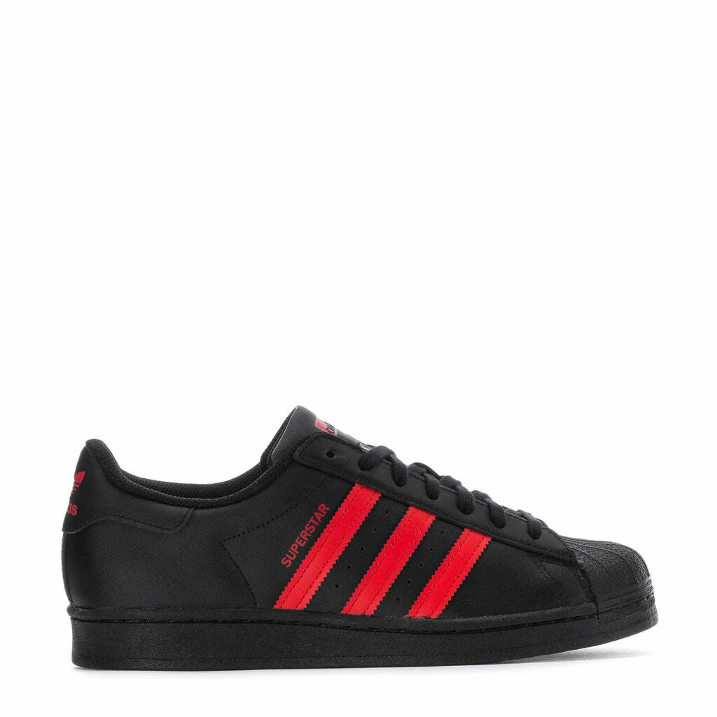 Mens adidas Superstar Black/Vivid Shoes | eBay