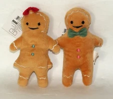 Lot of 2 Target Bullseye Playground Gingerbread Man Family: Kids - Boy, Girl