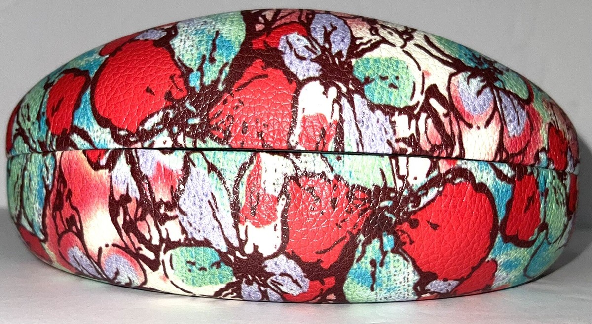Jessica McClintock floral glasses case hard shell Jessica McClintock Hard Shell Eyeglass Case-6 main image 2