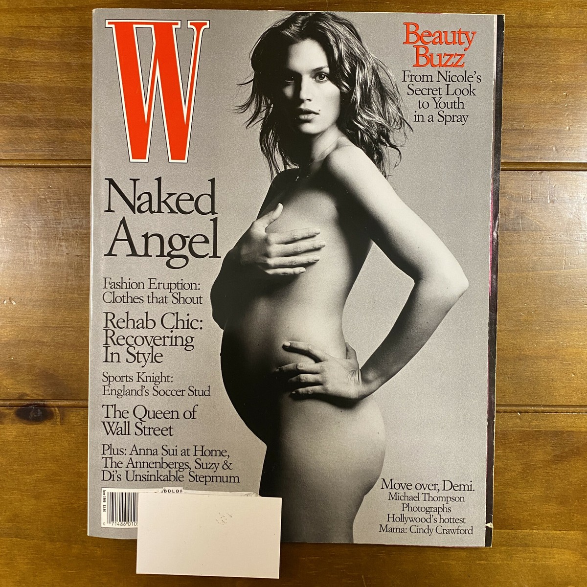 W Magazine 1999 June：Cindy Crawford W Magazine June 1999 - Cindy Crawford, Yohji Yamamoto | eBay
