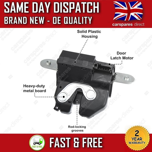 VAUXHALL CORSA D 2006-2014 TAILGATE BOOT LOCK REAR LATCH ACTUATOR MECHANISM - Picture 11 of 11