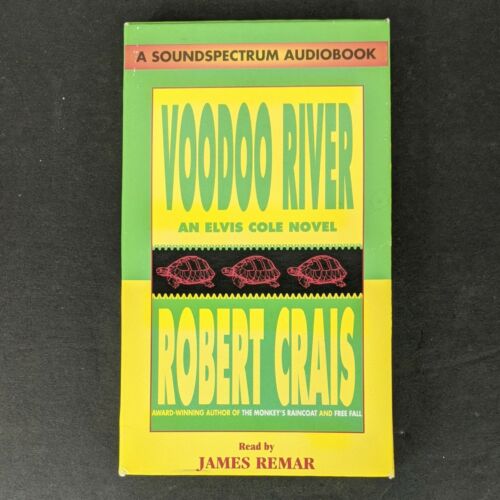 Voodoo River Unabridged Audiobook by Robert Crais Cassette Tape Elvis Cole - Afbeelding 1 van 5