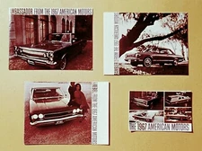 1967 AMC FULL LINE New Car Announcement Film on DVD Format