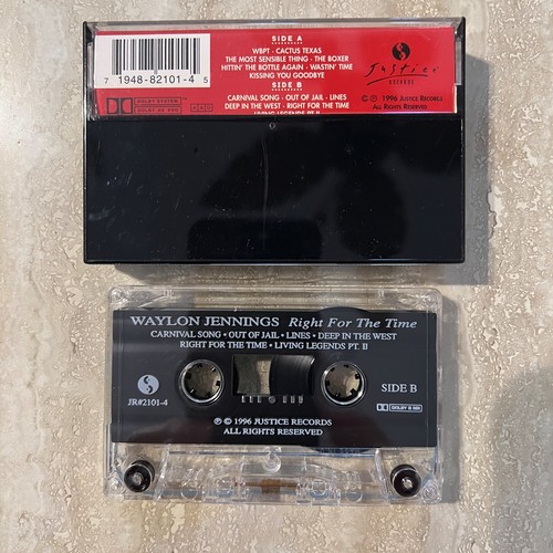Cassette Merle Haggard Right For The Time © 1996 Justice Tested (New Case) - Picture 2 of 2