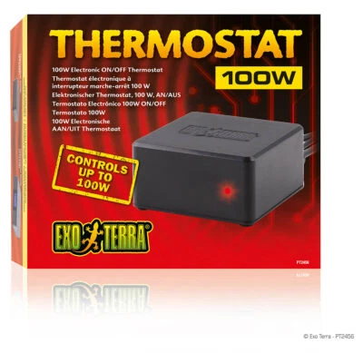 Exo Terra Thermostat 100W für Reptilien - Temperaturkontrolle Terrarium 20-35°C - Bild 1 von 3