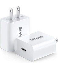 Mkeke 20W USB C Charger for Apple iPhone 12 / Fast Type C Wall Charger of USB-C