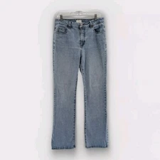 FDJ French Dressing Bootcut Blue Light Wash Stretch High Rise Jeans Size 14