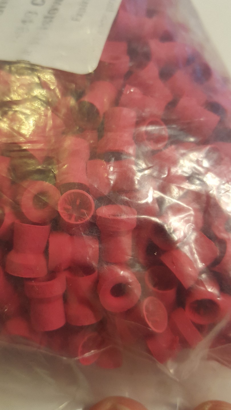 AllPro NonLatex Latch Mandrel Prophy Cups Hot Pink Berry Scented